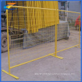 Crowd Control Barrier Round Post Fence Netting Temporary Fence